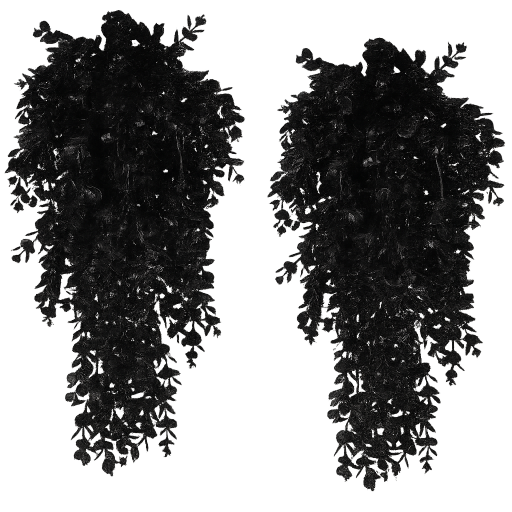 UV HOME Artificial Hanging Plants – Lifelike Cascading Greenery for Indoor & Outdoor Decor