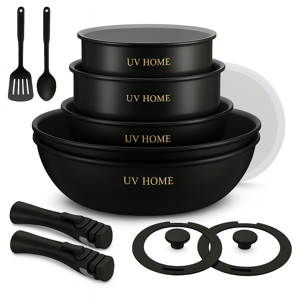 UV HOME 13-Piece Induction Cookware Set