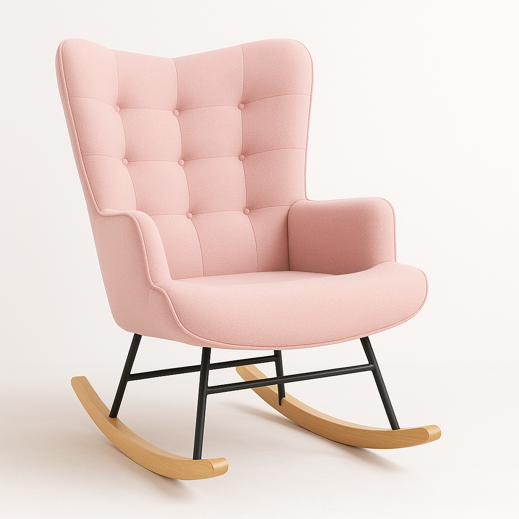 UV HOME Rosahqnda Modern Scandinavian Swing Chair