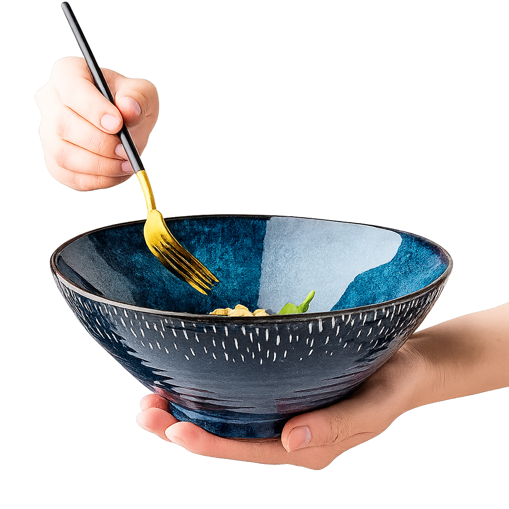 UV HOME | Fanxing Ceramic Threaded Bowl