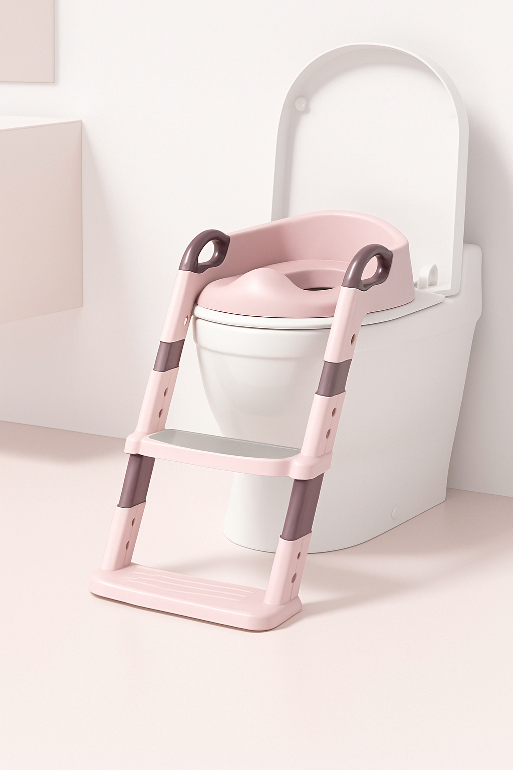 UV HOME – Foldable Children’s Toilet Training Potty Ladder with Step Stool, Multi-Functional Seat for Boys & Girls