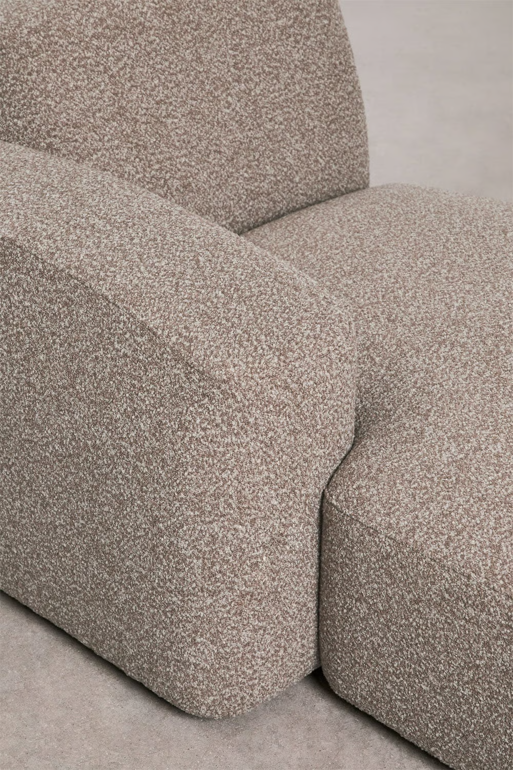 UV HOME Left chaise longue module for Bastian modular sofa