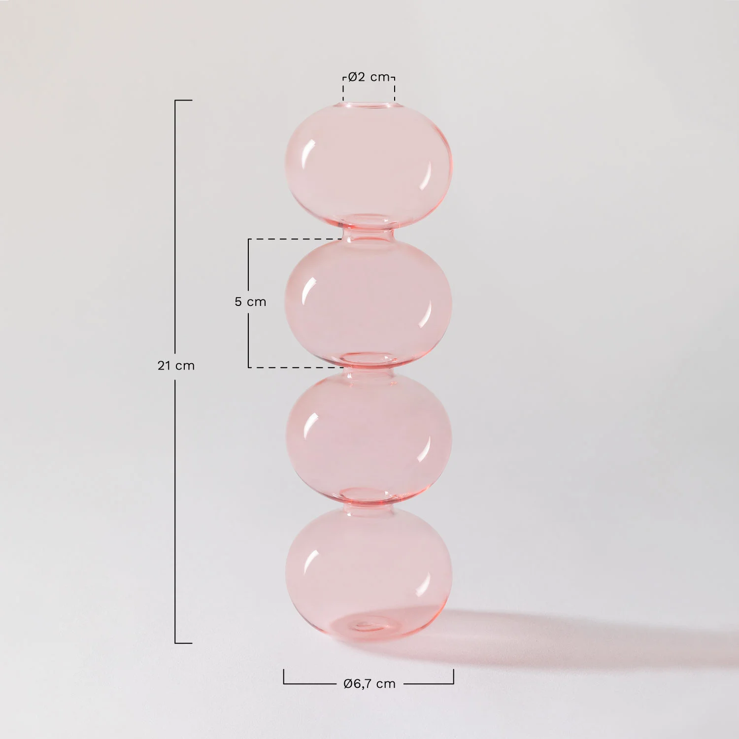 UV HOME Nonza Design Glass Vase