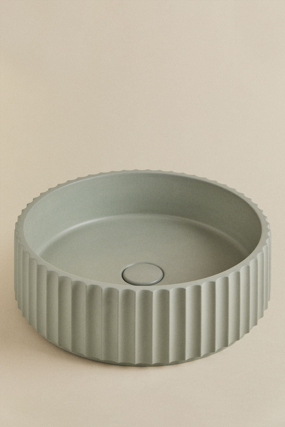 UV HOME Round Washbasin Ø40 cm in Teide Concrete