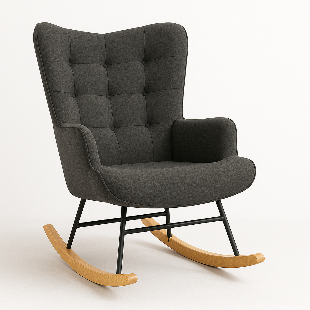 UV HOME Rosahqnda Modern Scandinavian Swing Chair