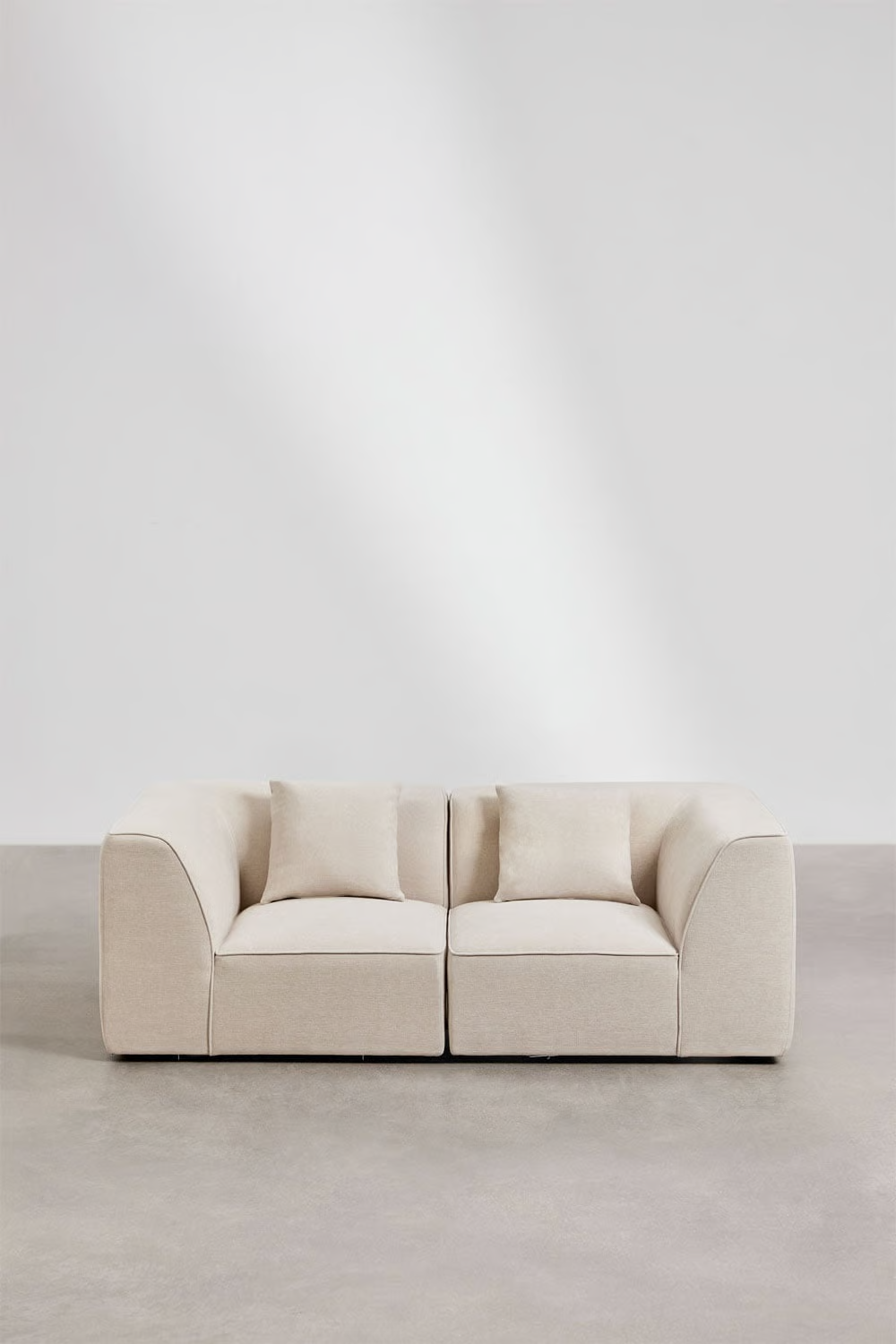 UV HOME Cardea upholstered modular sofa with 2 parts