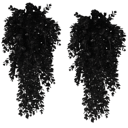 UV HOME Artificial Hanging Plants – Lifelike Cascading Greenery for Indoor & Outdoor Decor