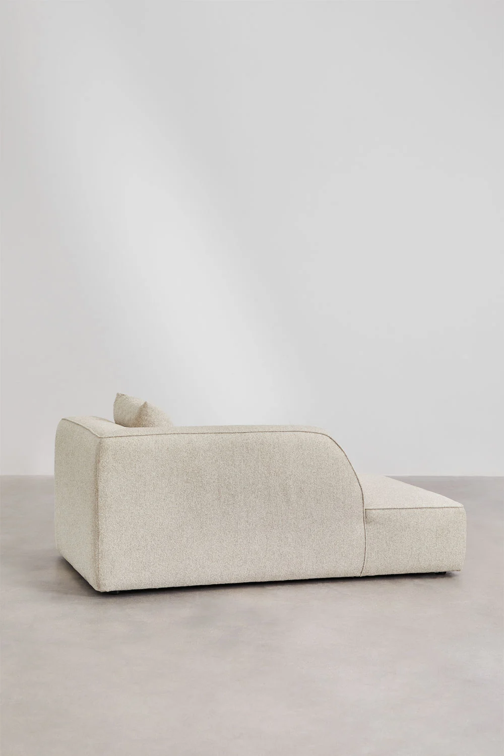 UV HOME Left chaise longue module for upholstered modular sofa Cardea