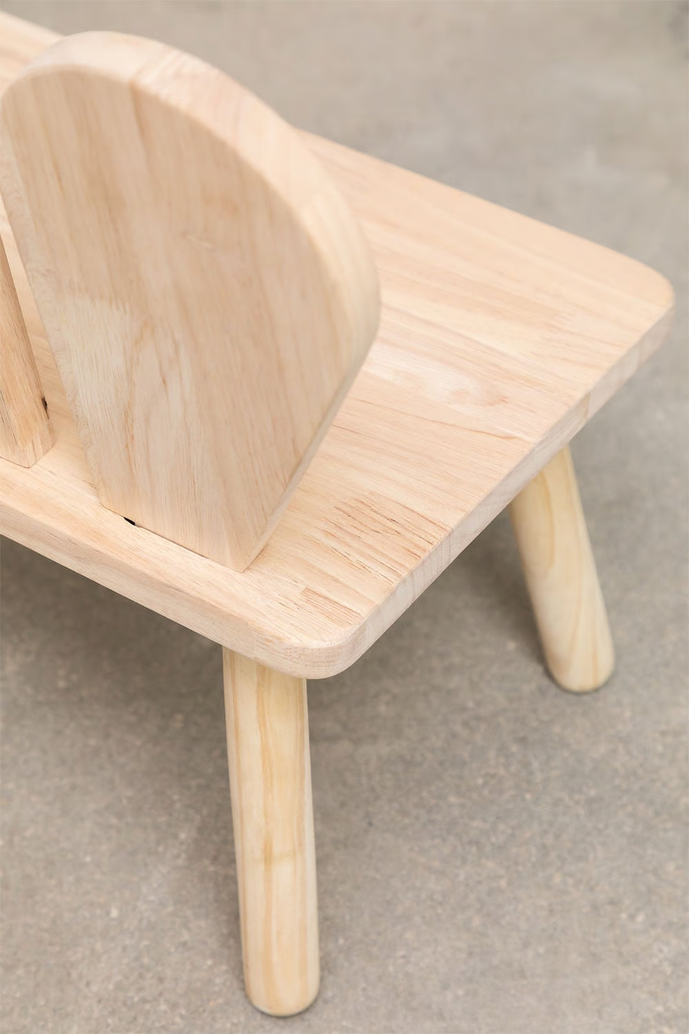 UV Home Buny Kids wooden bench in pine wood
