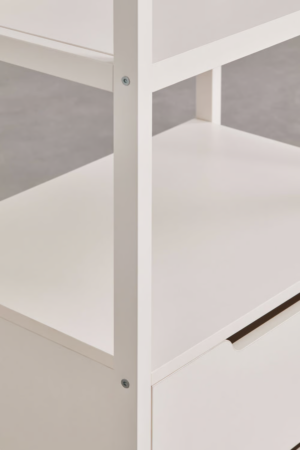 UV HOME Velunis Open Modular Wardrobe System – 5 Units (Iron)