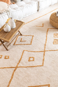 UV Home Rectangular cotton rug Alka