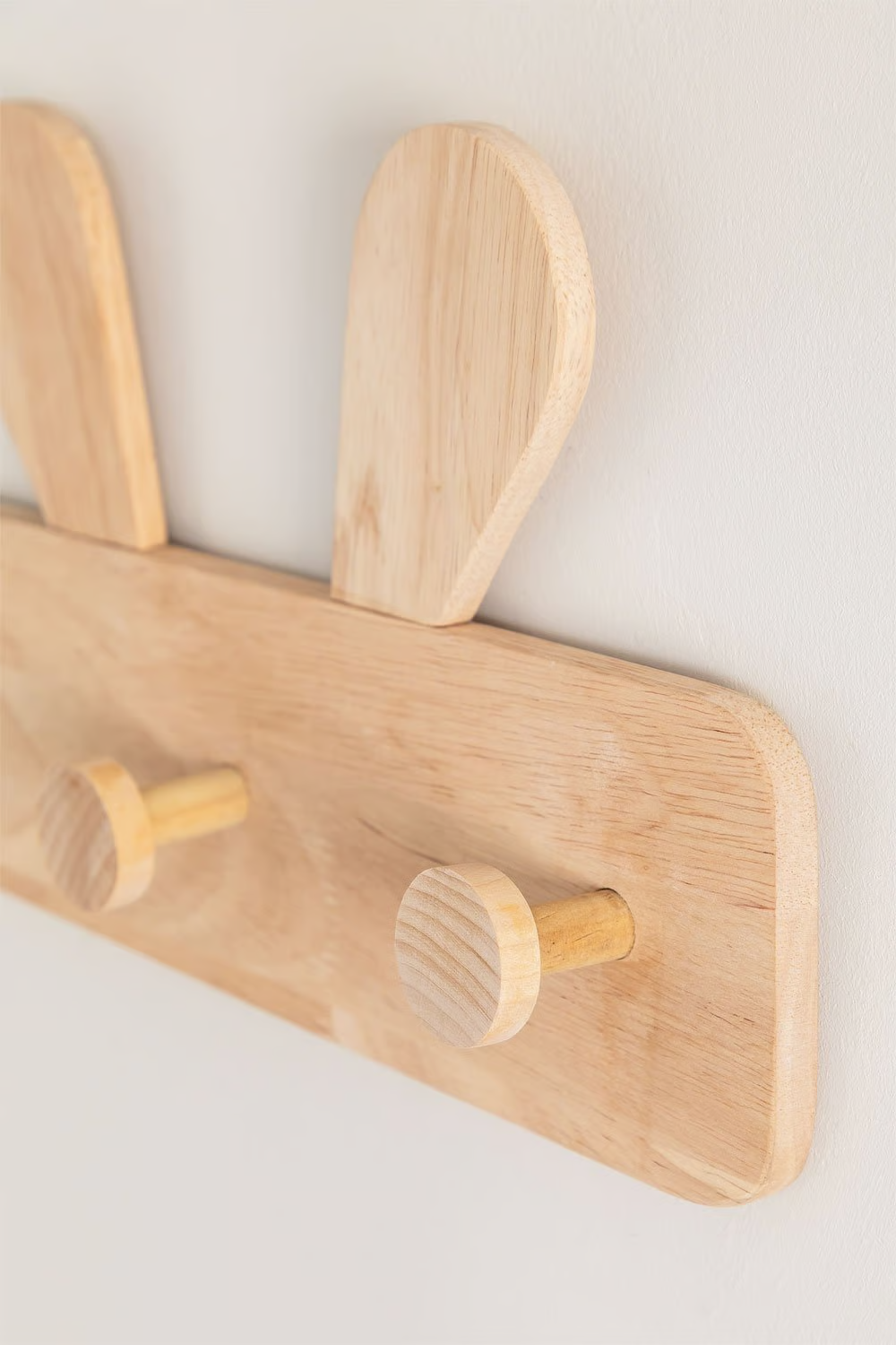 UV Home Buny Kids wooden wall coat rack