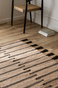 UV Home Rectangular rug made of jute and fabric Plamena