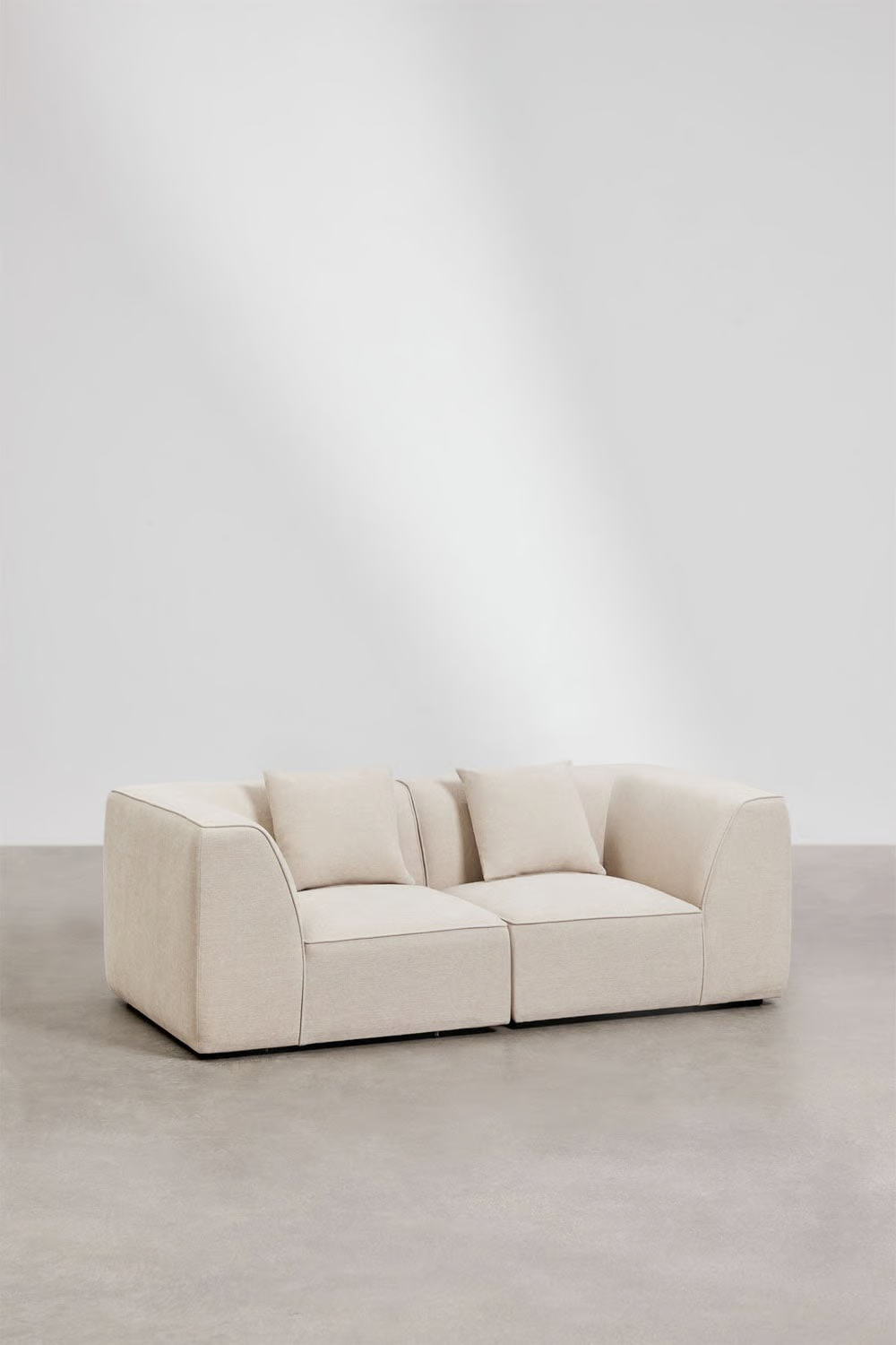 UV HOME Cardea upholstered modular sofa with 2 parts