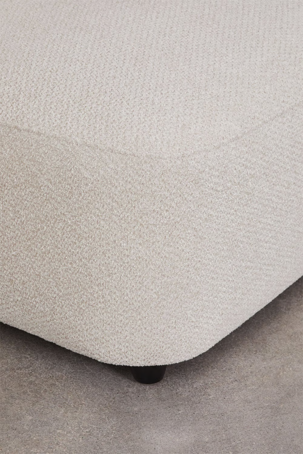 UV HOME Modular 3-piece sofa in chenille Coco