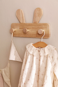 UV Home Buny Kids wooden wall coat rack