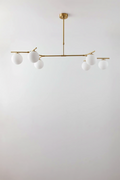 UV HOME Garland Ceiling Lamp – 6 Glass Globe Design