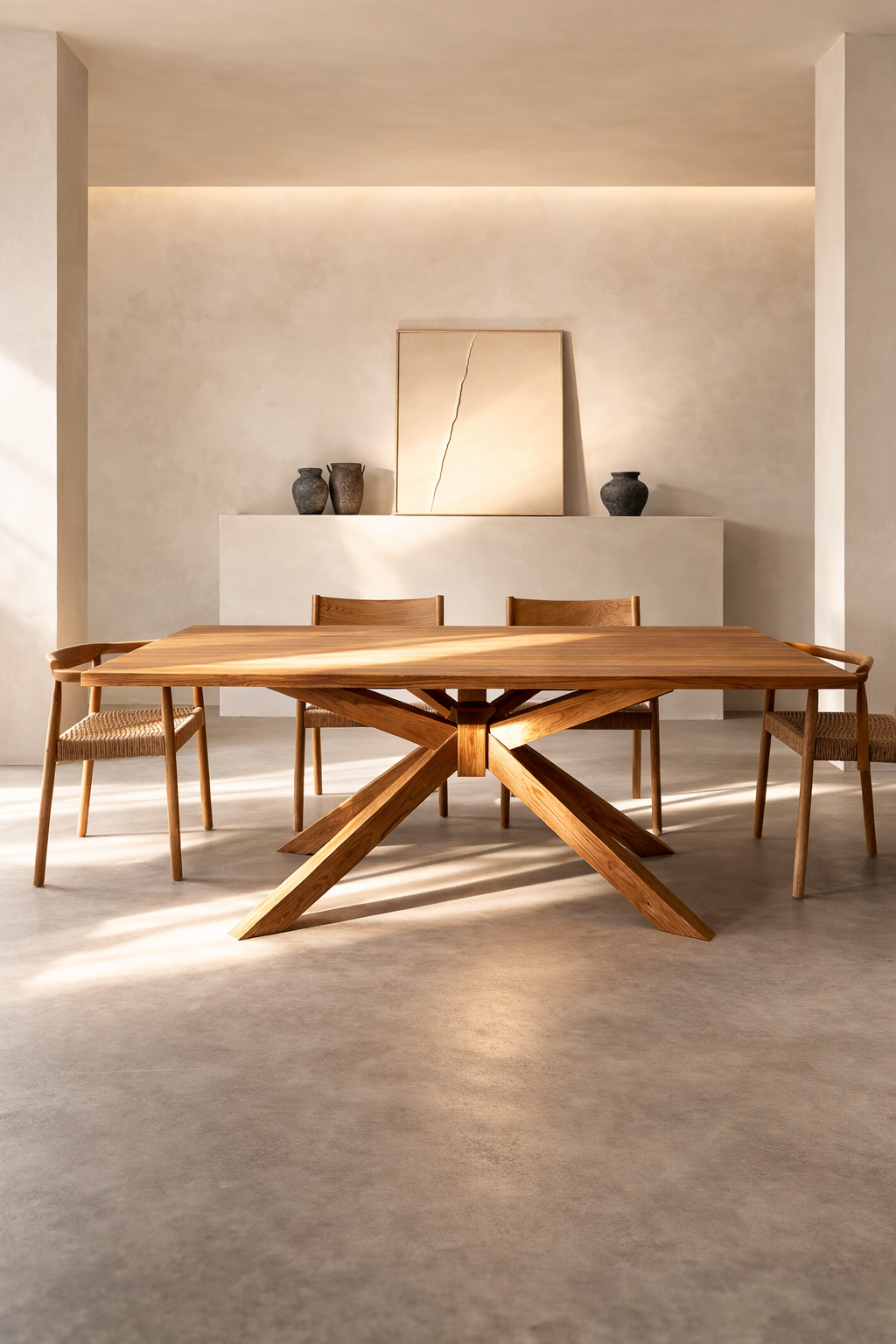 UV Home Jal Dining Table  – Solid Wood