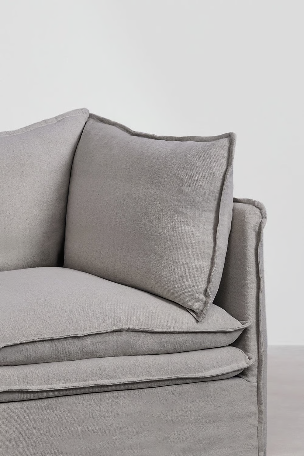 UV HOME Grace linen and cotton modular sofa corner module
