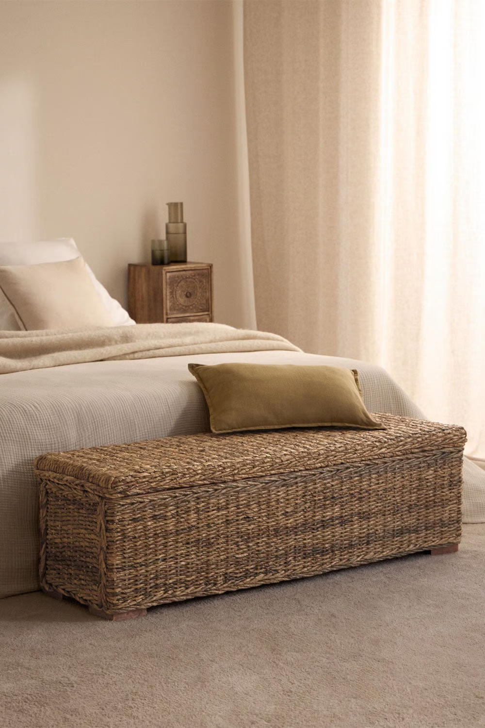 UV HOME Zunil Wooden Storage Chest 120 cm