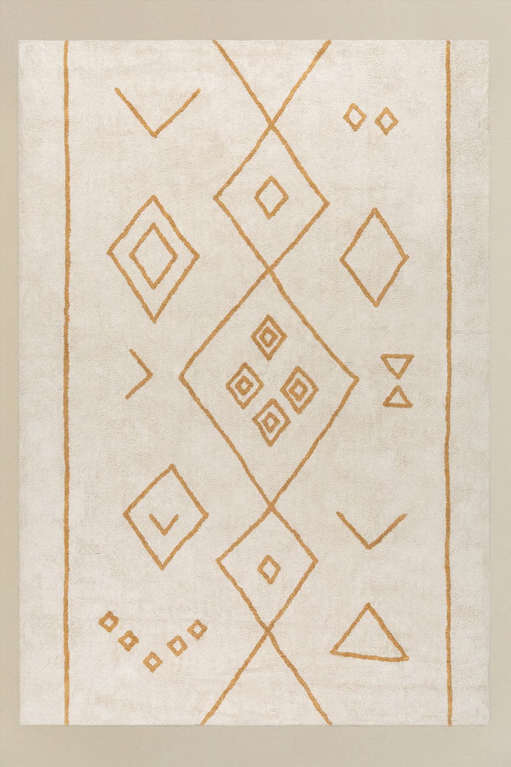 UV Home Rectangular cotton rug Alka