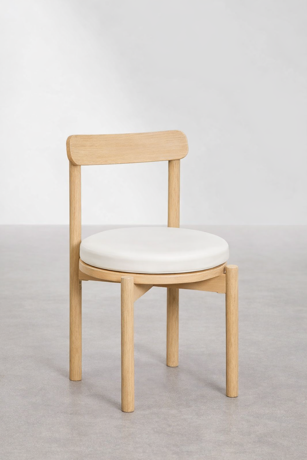 UV HOME Nualis Dining Chair – Acacia Wood – Solid & Natural
