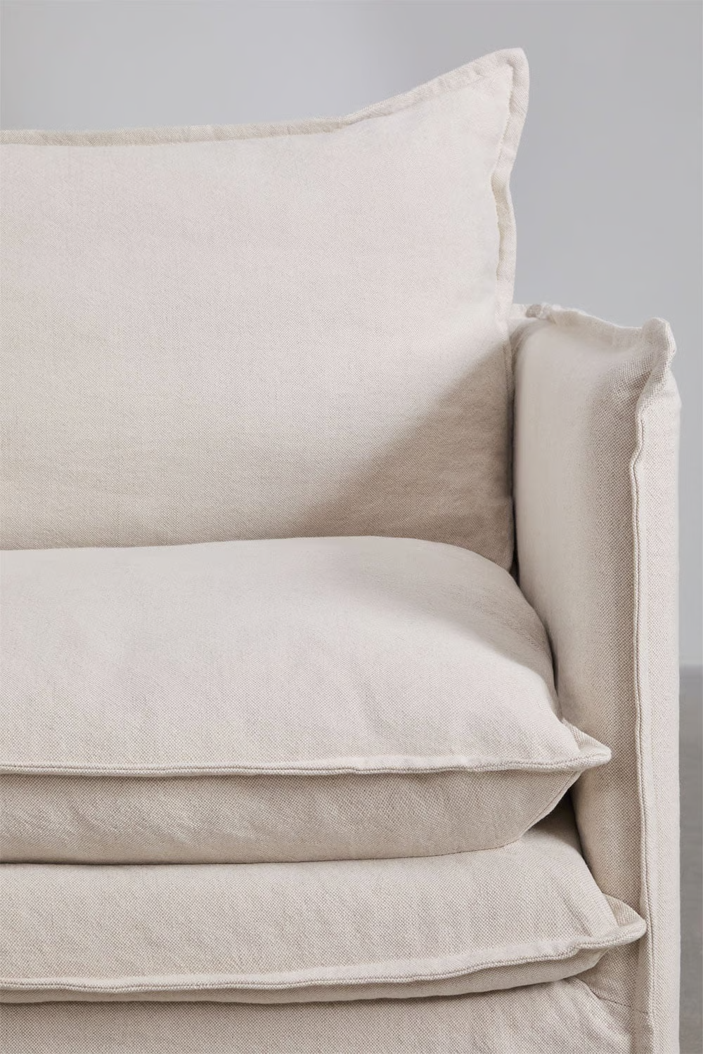 UV HOME Grace 2-seater sofa in linen and cotton