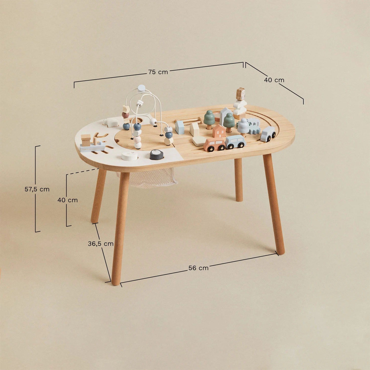 UV Home Nigel Kids wooden multifunctional table