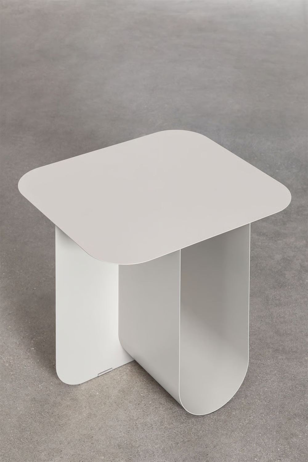 Norman Rectangular Garden Side Table 45 x 40 cm (Steel)