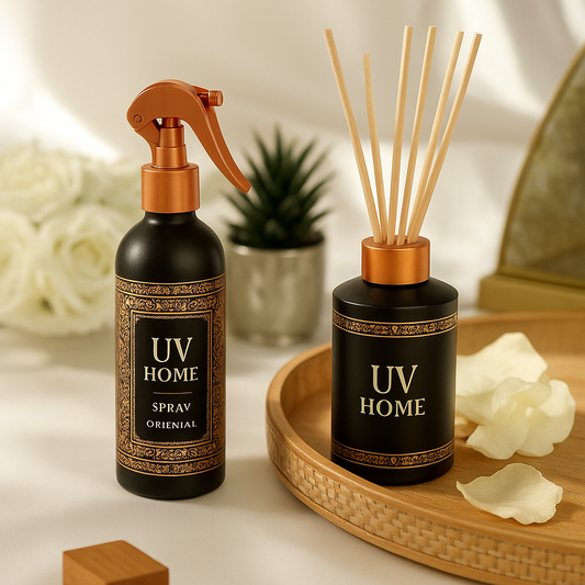 UV HOME Luxury Room Spray & Reed Diffuser Set