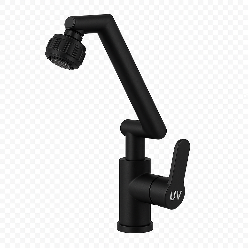 UV Home – Dual Mode Robot Arm Faucet | Universal 360° Swivel for Kitchen & Bathroom