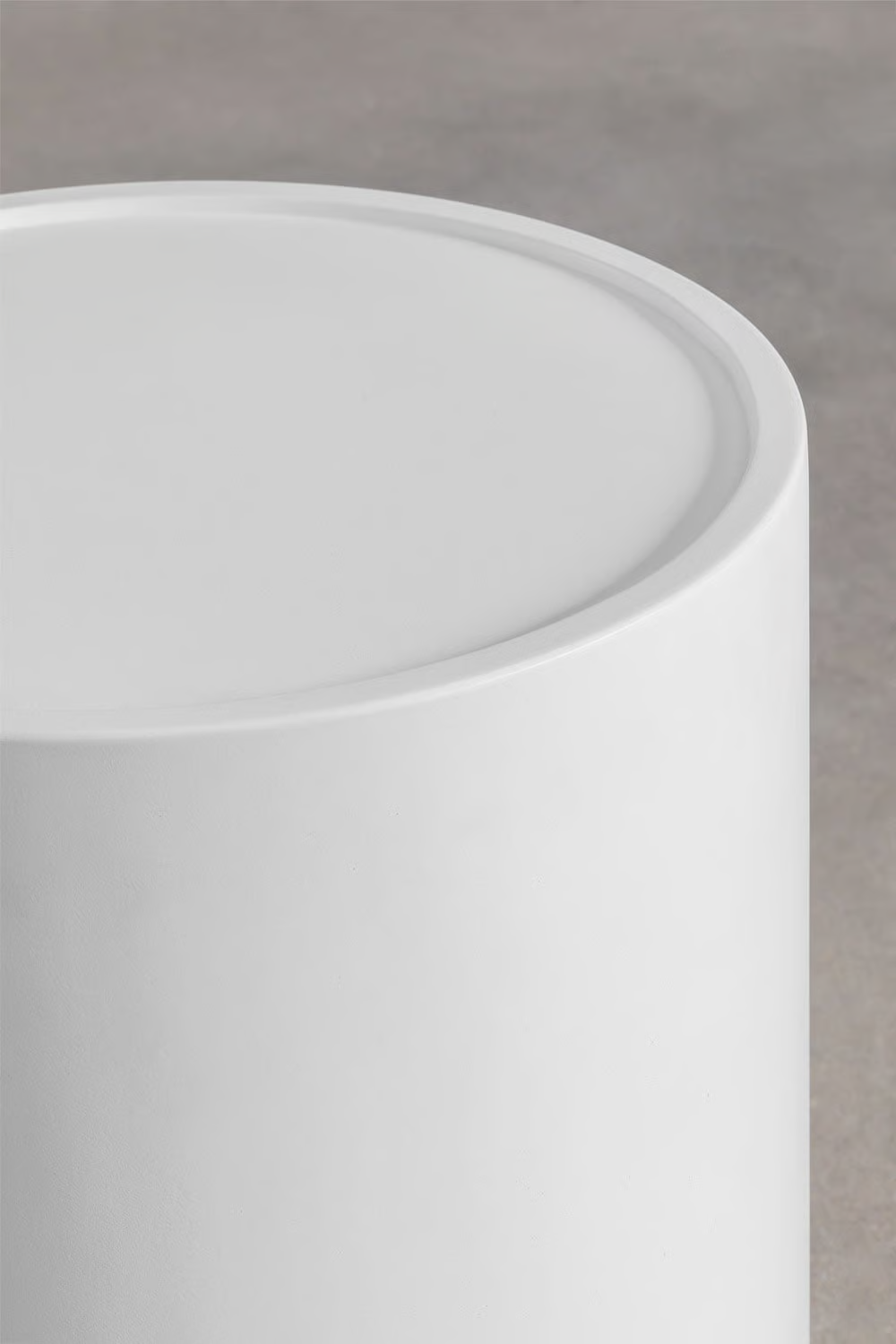 Darwys Round Garden Side Table Ø35 cm in Cement