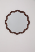 UV HOME Round Wall Mirror Ø80 cm in Luesia Oak