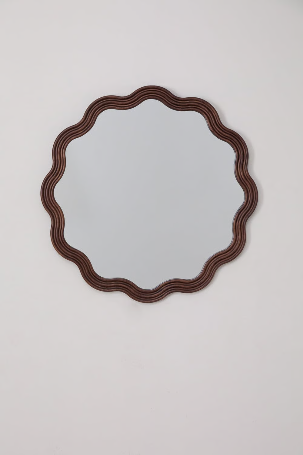 UV HOME Round Wall Mirror Ø80 cm in Luesia Oak