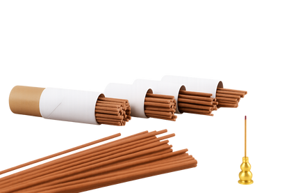 UV HOME Natural Incense Sticks with Holder – 12 Inch Long-Lasting Aromatherapy