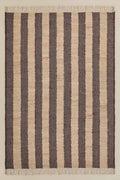 UV Home Rectangular rug in jute and cotton Serilda