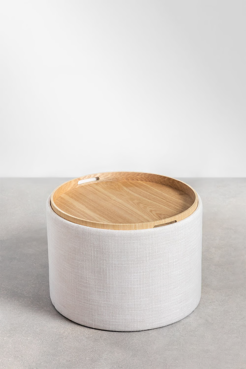 UV HOME Berkeleni Round Upholstered Coffee Table