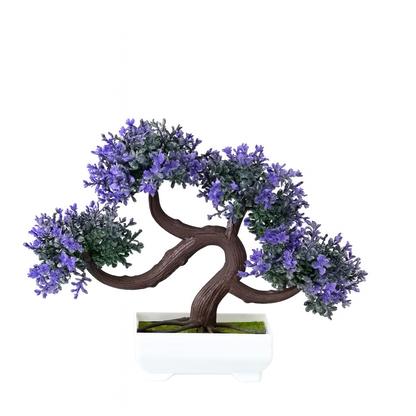 UV HOME – Artificial Bonsai Tree with Vibrant Decorative Foliage