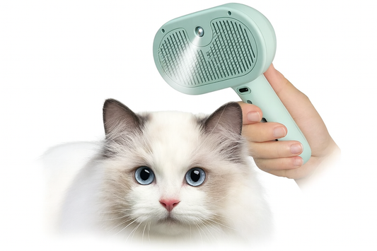 Self-Cleaning Pet Grooming Brush – by UV Home