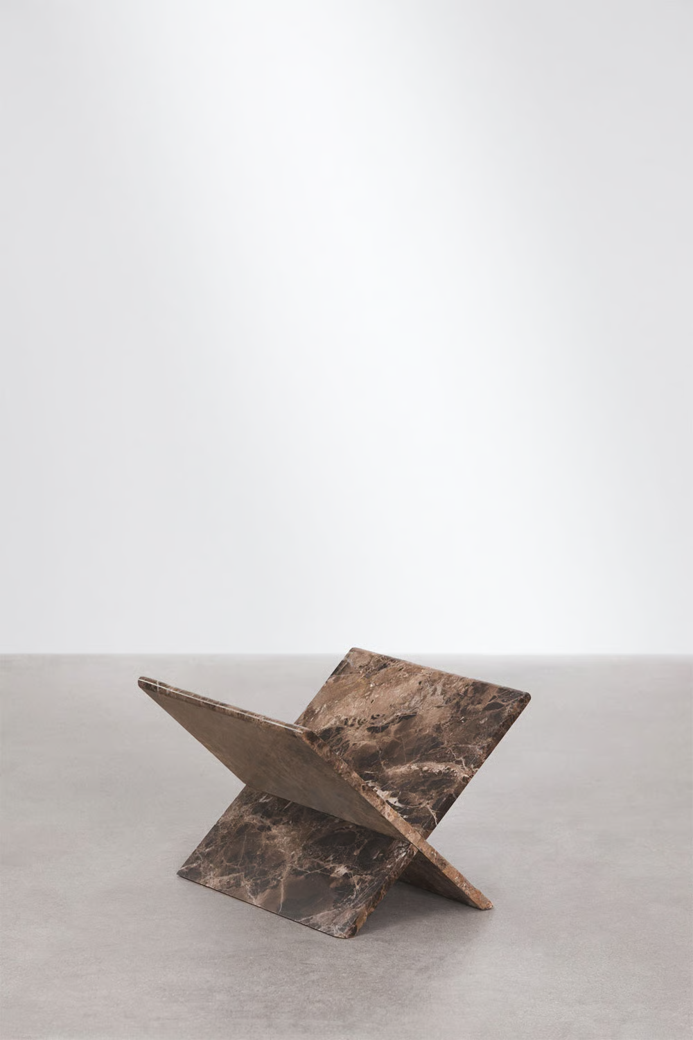 UV HOME Kristoff Marble Magazine Holder