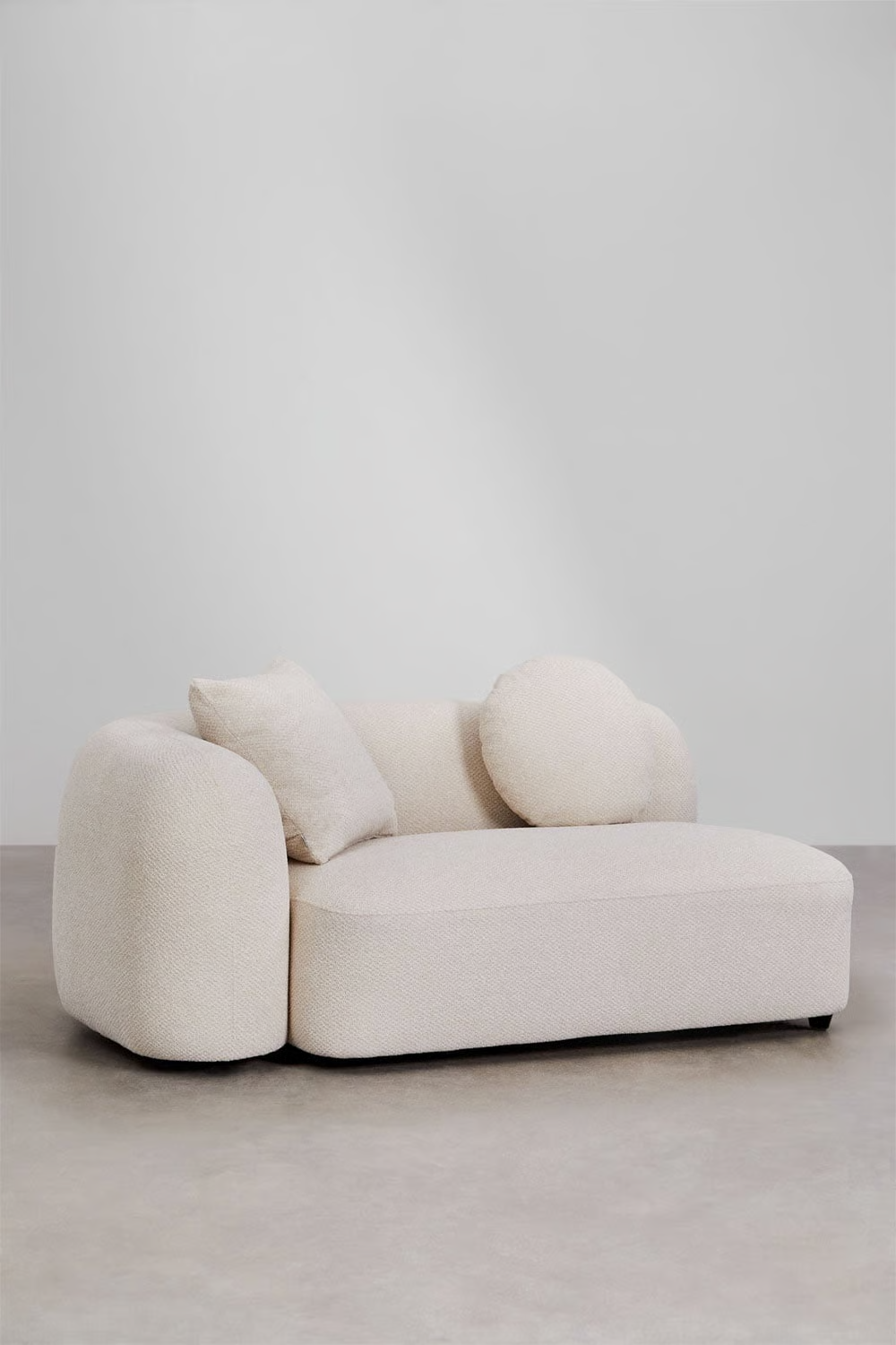 UV HOME Modular 3-piece sofa in chenille Coco