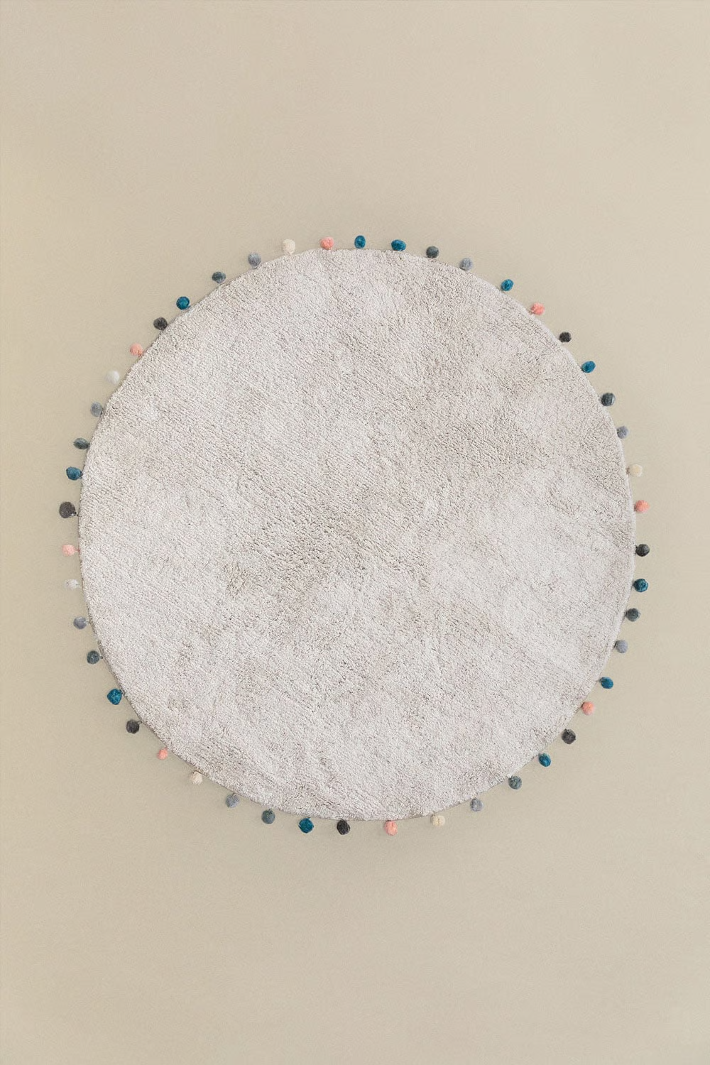 UV Home Round cotton rug Ø125 cm Cinder Kids