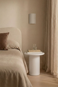 UV HOME Namara Round Bedside Table Ø45 cm in Cement