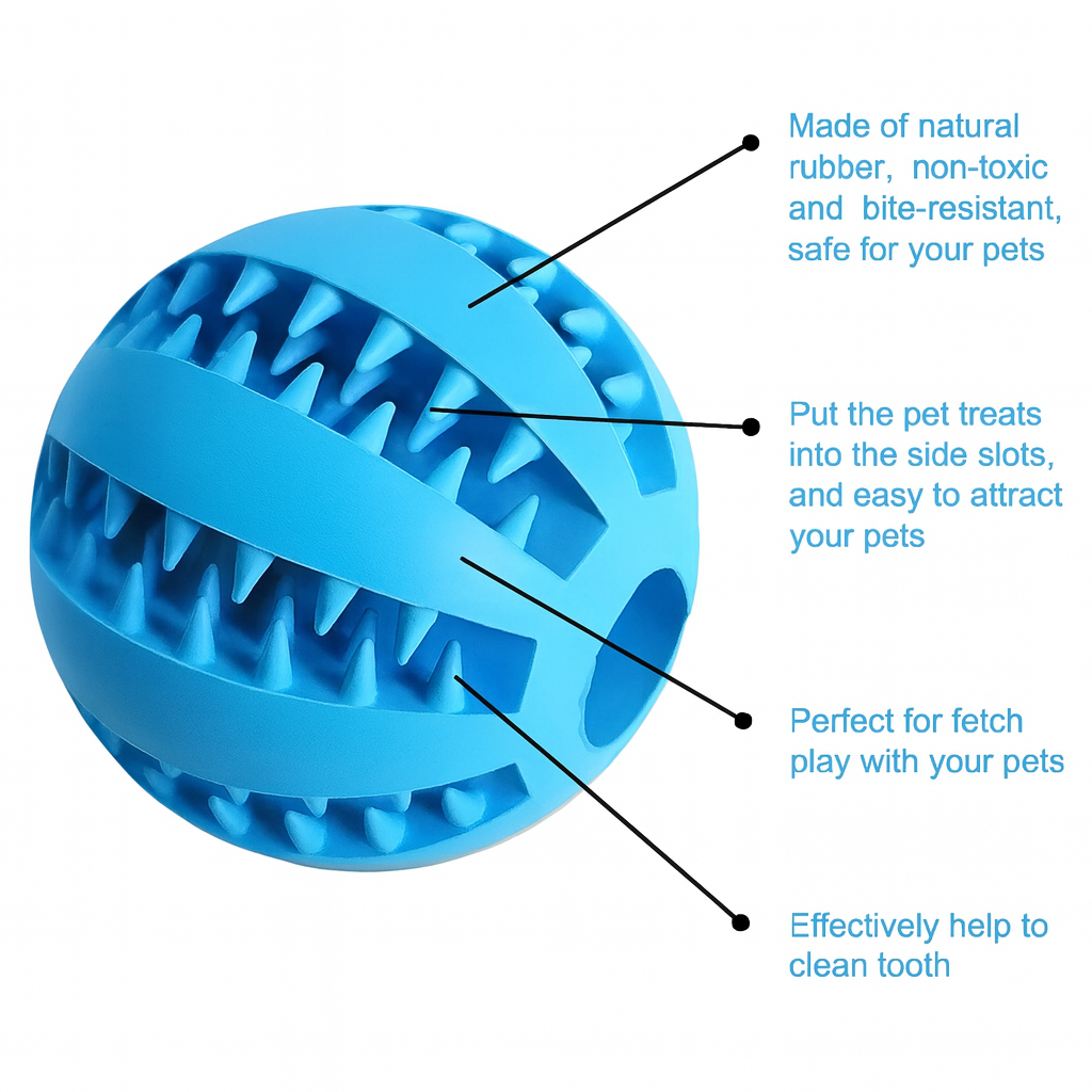 UV HOME Interactive Dog Chew Ball