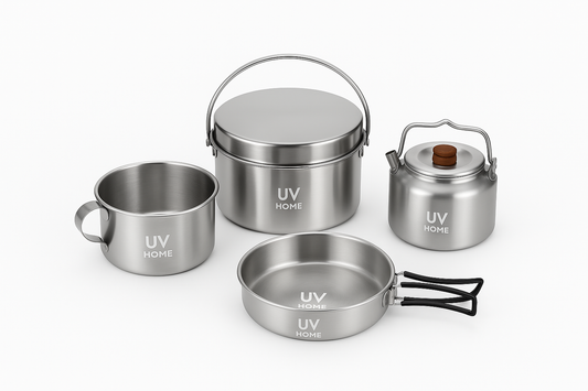 UV HOME Naturehike Stainless Steel Cookware Set