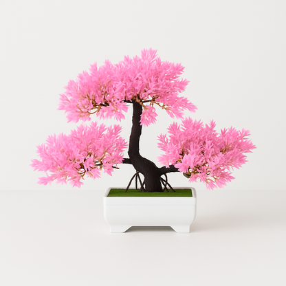 🌿 UV HOME Artificial Bonsai Tree – Elegant Decorative Plant for Home & Office