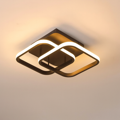 UV HOME Modern LED Ceiling Light – Square, Round & C-Shaped Designs