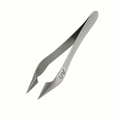 UV HOME Stainless Steel Precision Tweezers – Durable & Ergonomic Design