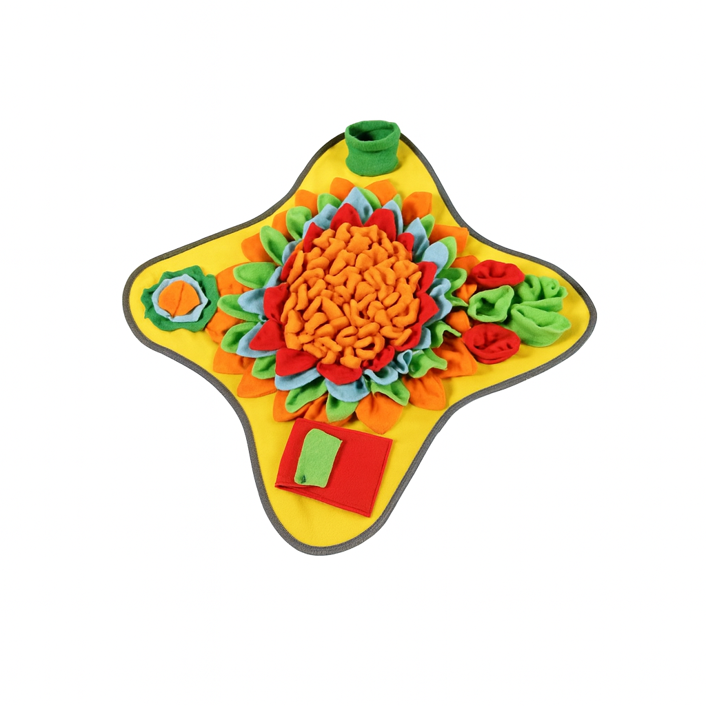 UV HOME Colorful Flower Snuffle Mat for Dogs,cats