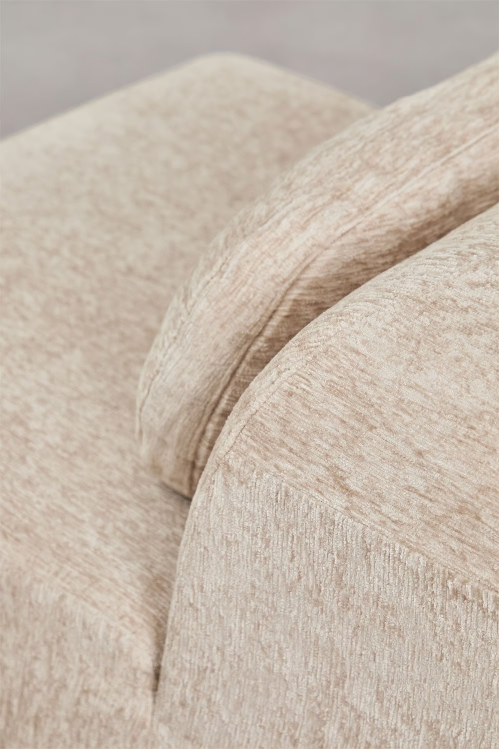 UV HOME 3-piece modular sofa in vacuum packed chenille Merida